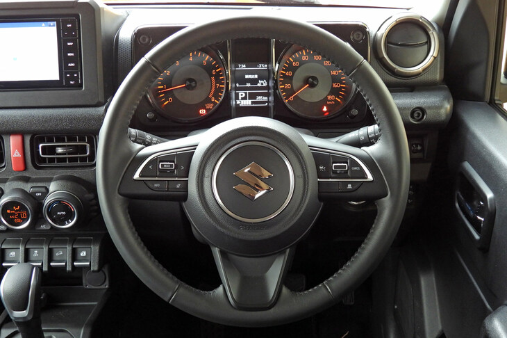 スズキ・ジムニー ノマド（ステアリングホイール）