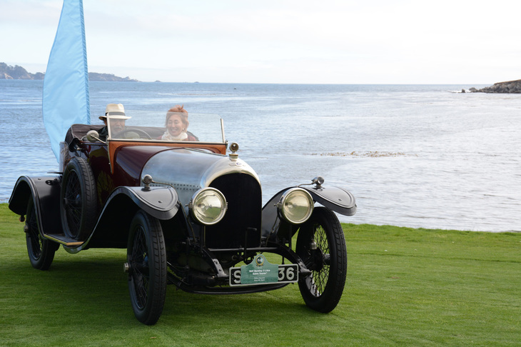 W.O.ベントレー最初期の「3リッター」。2019年に開催された、米国ペブルビーチコンクールデレガンスの会場にて撮影。