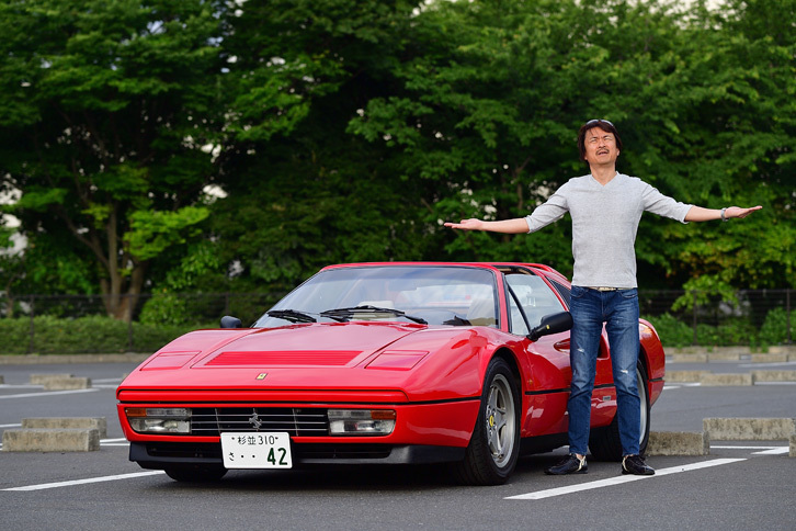 “赤い玉号”こと、筆者が購入した「フェラーリ328GTS」はまさに極上モノ！（写真＝池之平昌信）