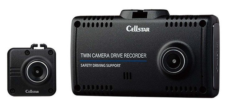 CS-91FHは、フロントカメラとリアカメラからなるセパレート型の2カメラ・ドライブレコーダー。万全の備えで愛車を守る。
	オープン価格（実勢価格：4万円前後）