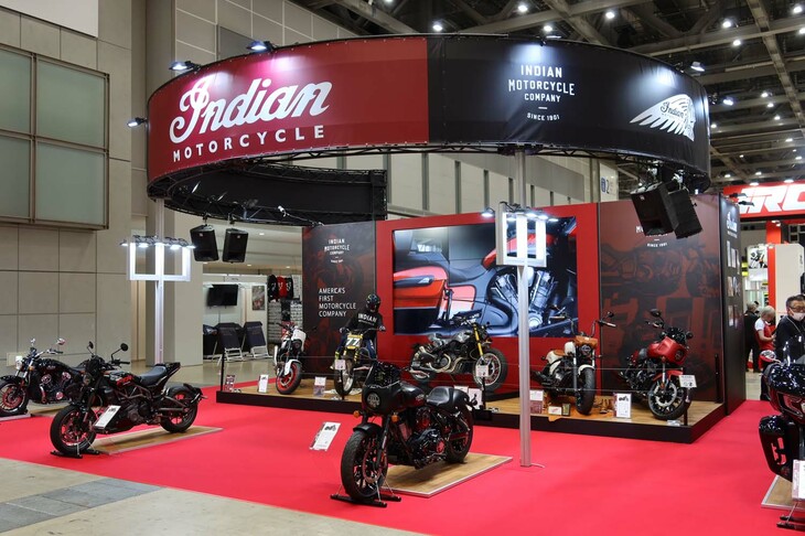 インディアンブースの様子。