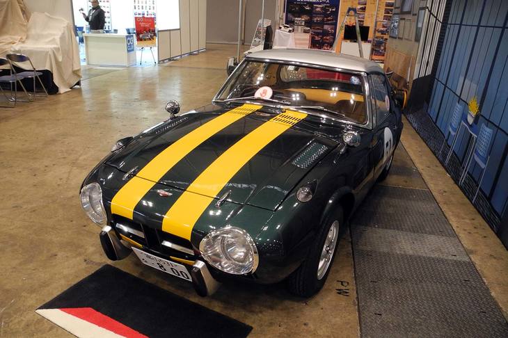 ネッツトヨタ富山のブース。