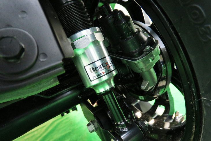 ダイハツ・タフト クロスフィールドVer.（右リアの足まわり）