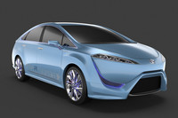 トヨタ、燃料電池車コンセプト「FCV-R」出展