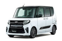 4代目となる新型「ダイハツ・タントカスタム」。ダイハツの新世代のクルマづくり思想である「DNGA」によって全面刷新が図られている。