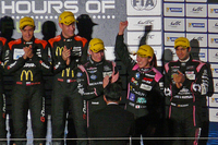 日本人選手としては、LMP1クラスでトヨタ・レーシングの中嶋一貴選手が2位に入ったほか、LMP2クラスではOAKレーシングの井原慶子選手が3位入賞を果たしている。（写真＝webCG）
    
