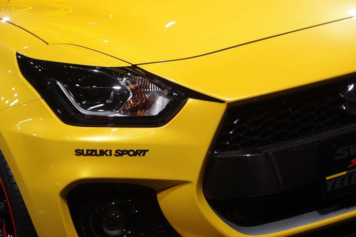 スズキ・スイフトスポーツ イエローレブ