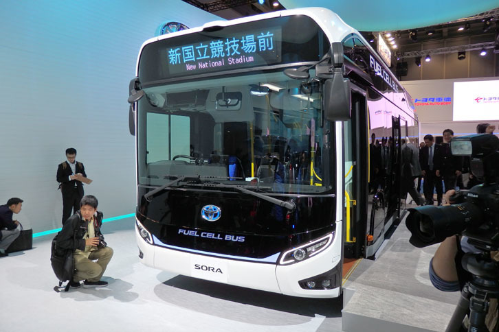 トヨタSORA（燃料電池バス）