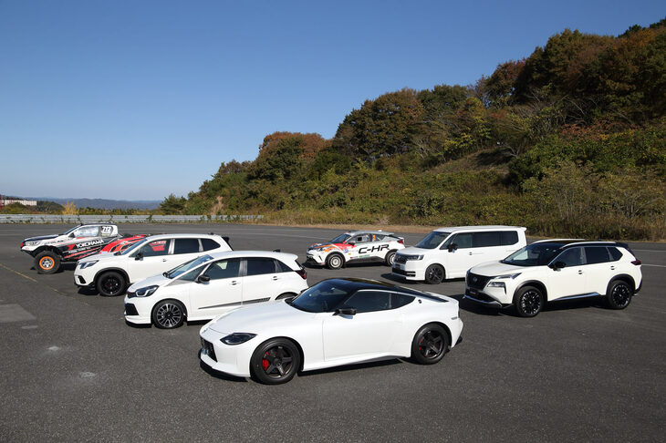 （写真：ワークスチューニンググループ合同試乗会事務局）