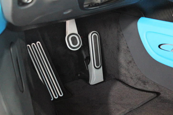 ブガッティ・シロン（インテリア）