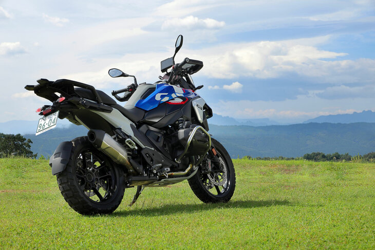 2023年9月にデビューした「R1300GS」。BMWが擁するアドベンチャーバイクのフラッグシップモデルだ。