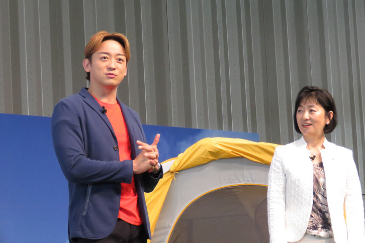 山本耕史さんは家族でキャンプに出かけることが多いとのこと。