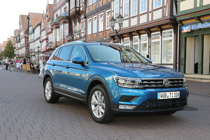 「フォルクスワーゲン・ゴルフ7」をベースとする新型SUVは、適度にコンパクトなサイズによる使い勝手の良さもあり、ドイツ国内のみならず欧州各国で人気を集めている様子。（photo：フォルクスワーゲン グループ ジャパン）