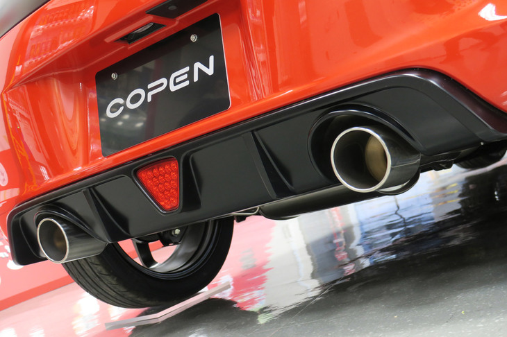 ダイハツ・コペン スパイダーVer.（マフラー）