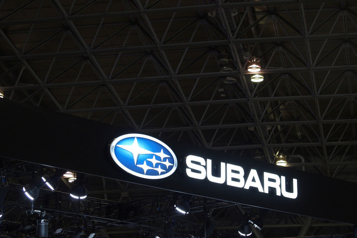 スバル／STIブースの様子。