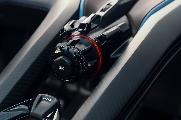 ランボルギーニ・ランザドール（センターコンソール）