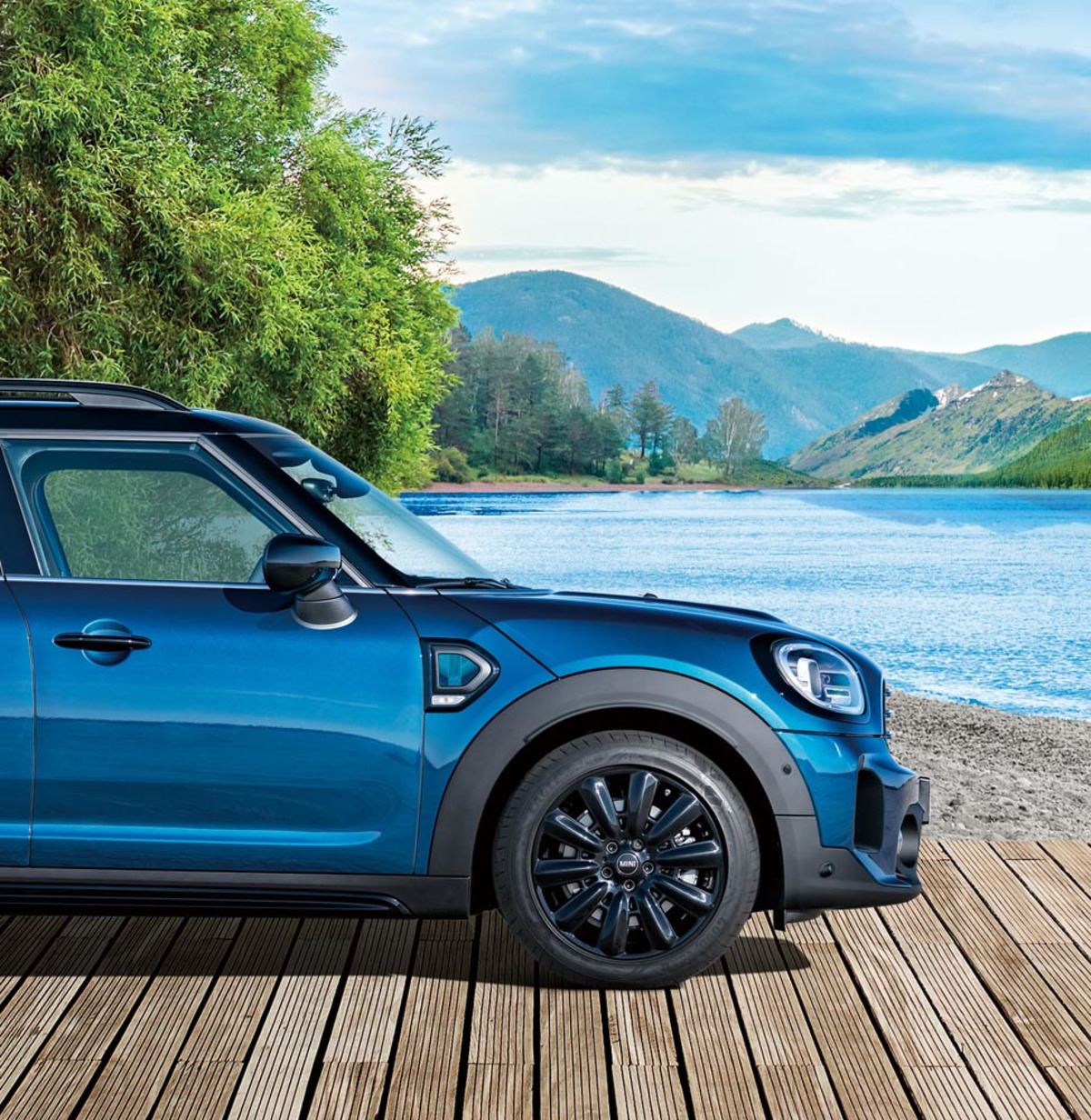 特別なブルーをまとう Miniクロスオーバー の限定車 ボードウォークエディション 発売 ニュース Webcg