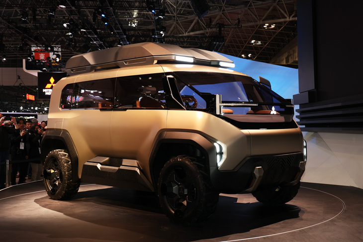 MPVのコンセプトカー「三菱D：Xコンセプト」には、三菱が培ってきた4WD制御技術や電動化技術などが盛り込まれている。