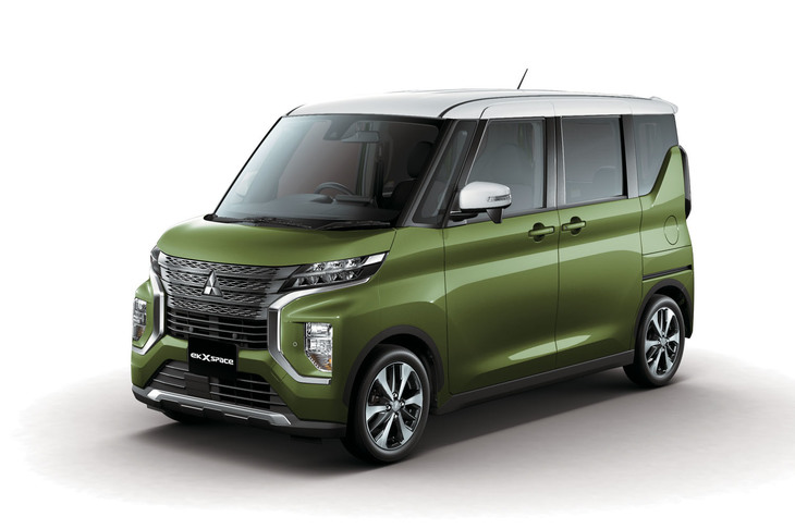 「日産ルークス」の姉妹モデルとなる「三菱eKスペース」と「eKクロス スペース」（写真）も2020年3月19日に発売予定。