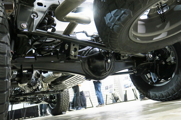 トヨタ・ランドクルーザー“250”（ベアシャシー／リアサスペンション）