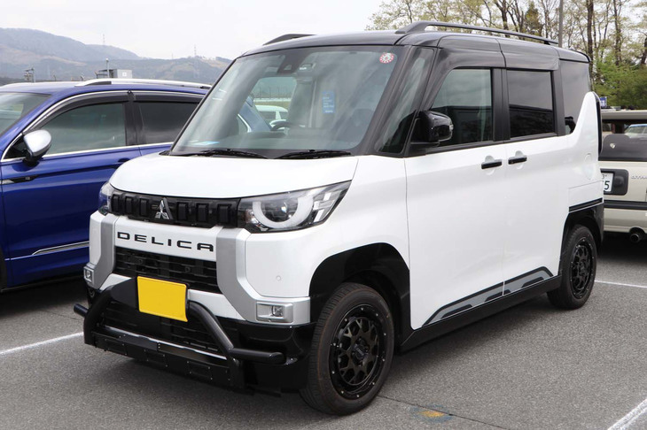 2024 RAYS FAN MEETING 参加車両（三菱デリカミニ）