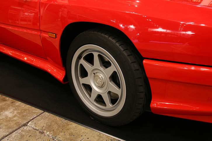 Maserati Club of Japanのブース