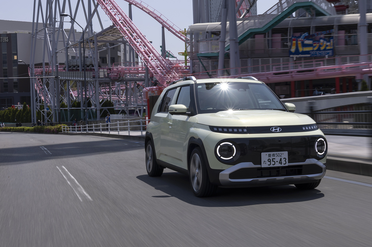 駆動用バッテリーの容量は49kWhで、フロントを駆動するモーターは最高出力115PS、最大トルク147N・mを発生。WLTCモード計測による一充電走行距離は458km。