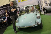 ハインケルクラブのアンドレアス氏。2018年のテヒノクラシカ・エッセンにて。