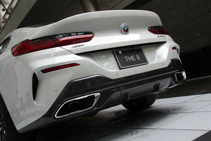 BMW 840d xDriveグランクーペ エクスクルーシブMスポーツ（リアまわり）