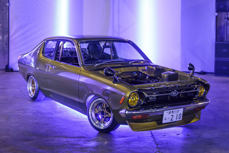 「A110 R」発表会場の様子。