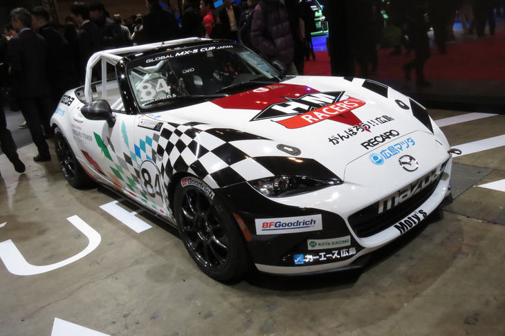 マツダ・ロードスター2018（Global Mazda MX-5 Cup Challengeに参戦した日本チーム車両、国内シリーズ戦仕様）