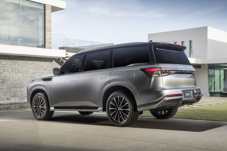 新型「QX80」は、2024年夏以降に北米で発売される予定。