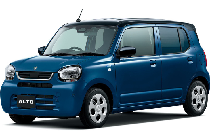 「ノクターンブルーパール」とブラックルーフのツートンカラー。