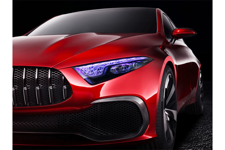 メルセデス・ベンツ・コンセプトAセダン（エクステリア）