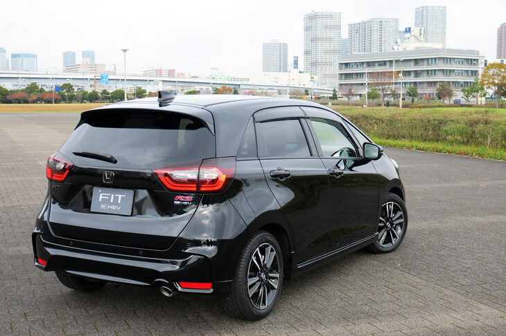 ホンダ・フィット e:HEV RS ホンダアクセス用品装着車（エクステリア）