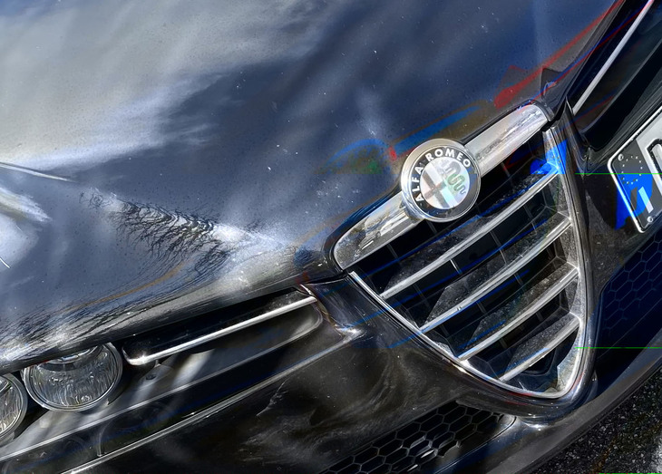 ある「アルファ159」。2011年にカタログから消えたから、最短でも9年でこのような状態になったといえる。