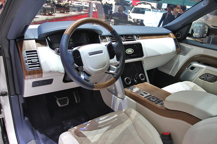 ランドローバー・レンジローバーSVクーペ（インテリア）