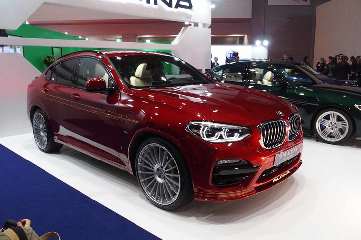 日本初お披露目となった最大トルク770N・mを誇る3リッター直列6気筒クアッドターボ搭載の「XD4」。