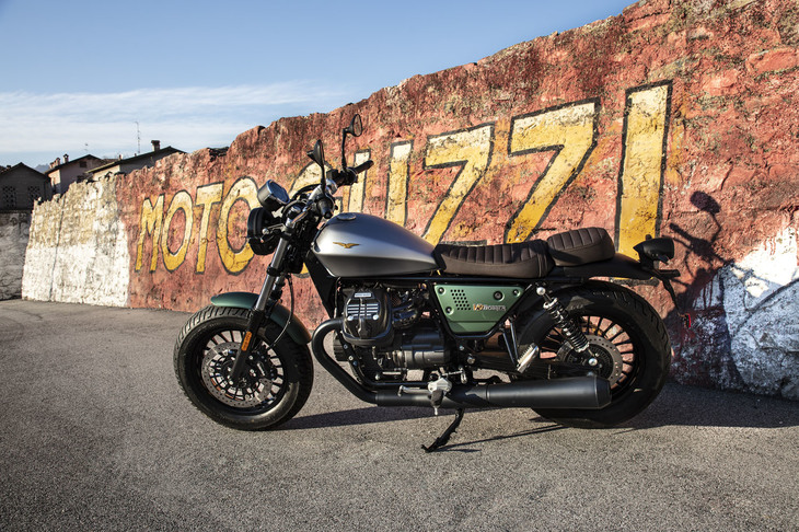 モト・グッツィV9ボバー100周年記念スペシャルエディション