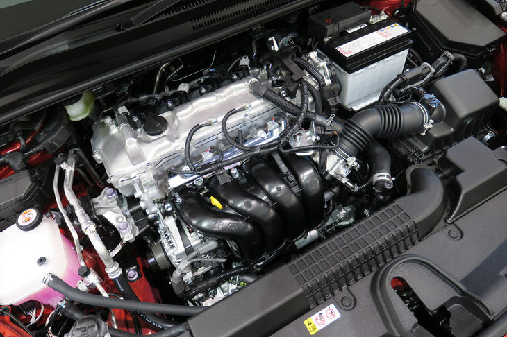 トヨタ・カローラS（エンジン）