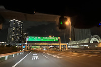 この日は首都高・辰巳PAが閉鎖されており、立ち寄ることができなかった。しかたなく湾岸線から9号深川線を経由して、都心環状線へと戻ることにした。残念。