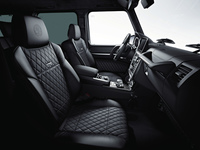 「G65エディション463」の内装。色は「designoブラック／ブラック」。