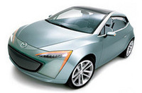 【フランクフルトショー05】「マツダ・デミオ」の後継？　コンセプトカー「颯爽」の画像