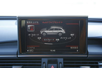 状況に応じて任意の走行モードを選べる「アウディドライブセレクト」は、エンジンやトランスミッションの制御に加え、エアサスによって車高の調整も行えるようになった。