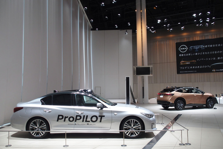日産プロパイロット コンセプトゼロ試作車（サイドビュー）