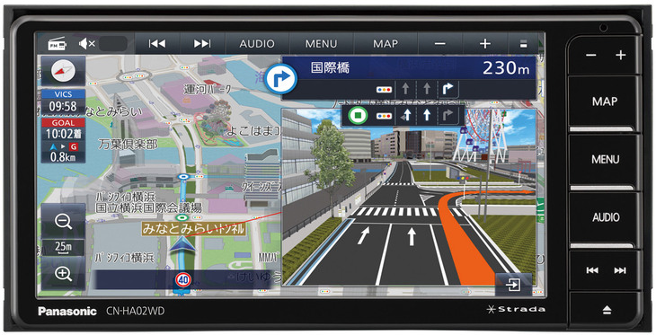 パナソニック オートモーティブシステムズのプレスリリースをさかのぼると、最後にリリースされた市販市場向けカーナビは、2024年9月発表の「つながるナビ」シリーズ6機種の様子。恐らくは、これがパナソニックの手がける最後のナビとなりそうだ。