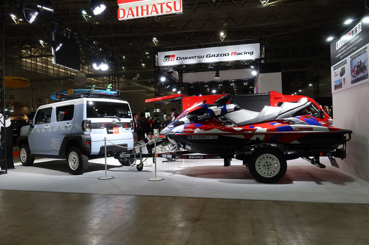 ダイハツ・タフト（モリゾウ＜豊田章男トヨタ自動車会長＞の愛車展示）