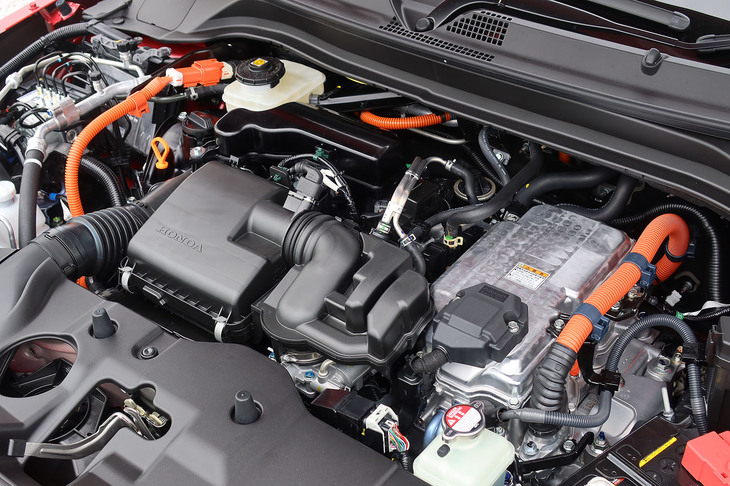 ホンダ・ヴェゼルe：HEV RS（パワーユニット）