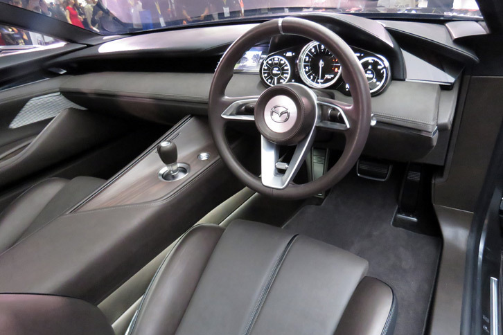 マツダ・ビジョン コンセプト（インテリア）