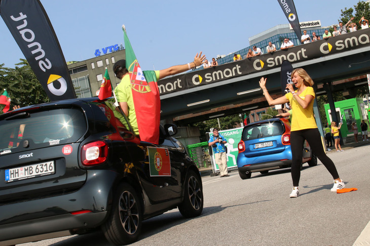 パレードは毎回イベントのクライマックスだった。2016年ドイツ・ハンブルク編で。